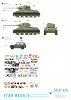 Star Decals 35-C1126 HVO (Croat). M-84, BRDM-2 2S1 Gvosdika, M-60P, M53/70 Praga, VW T3 1/35